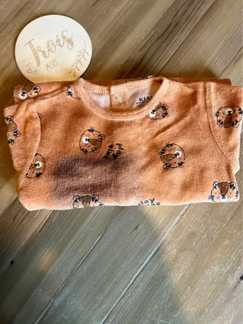 Pyjama mixte velour Kiabi