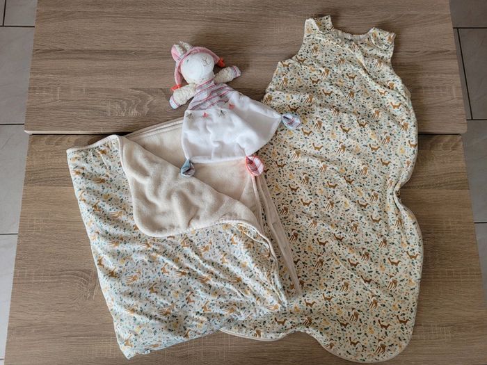Ensemble couverture et turbulette