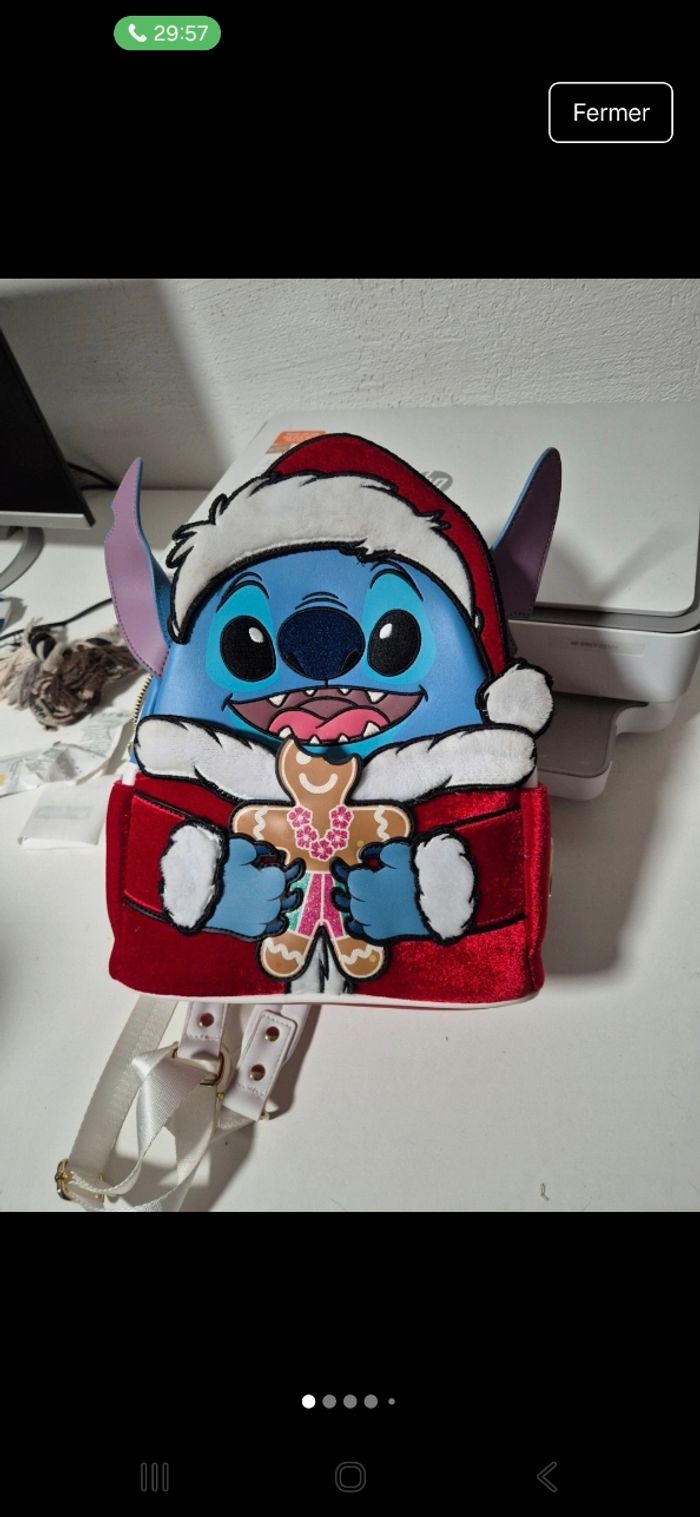 Loungefly stitch noel