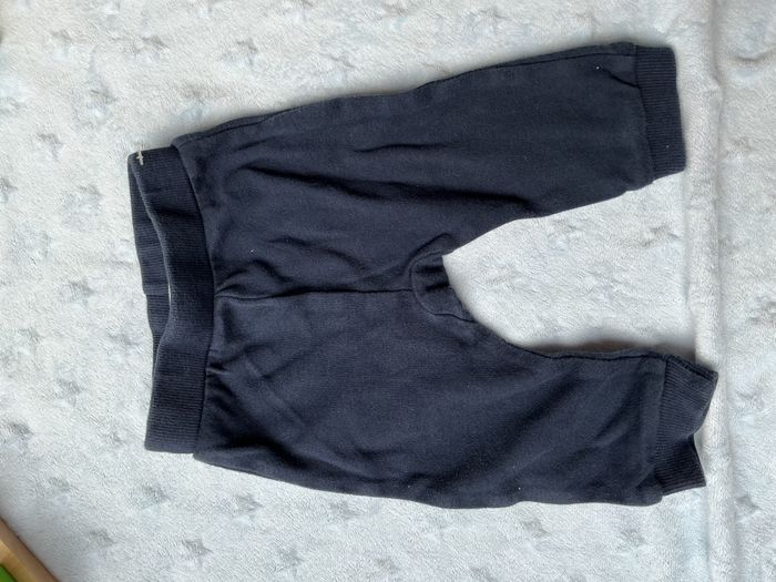 pantalon de jogging bleu marine taille élastique 3 mois gémo - photo numéro 3