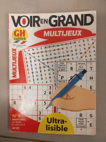 Voir en grand multi jeux