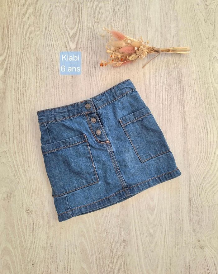 Lot/ensemble fille jean jupe tee-shirt kiabi/Tape à l'oeil/TAO - 6 ans - photo numéro 7