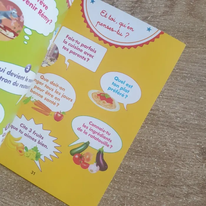 ⭐ Livre Ratatouille J'apprends à lire Hachette éducation #emyfleury_livres - photo numéro 4