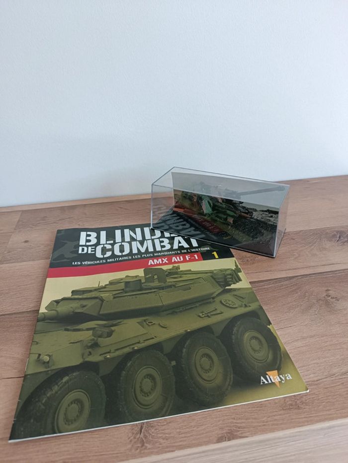 Blindé AMX au F1