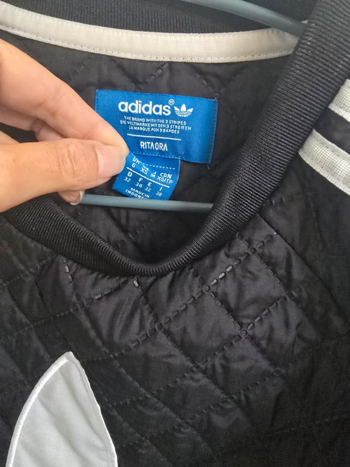 Sweat Adidas x Rita Ora noir matelassé – Taille XS- Neuf - photo numéro 9