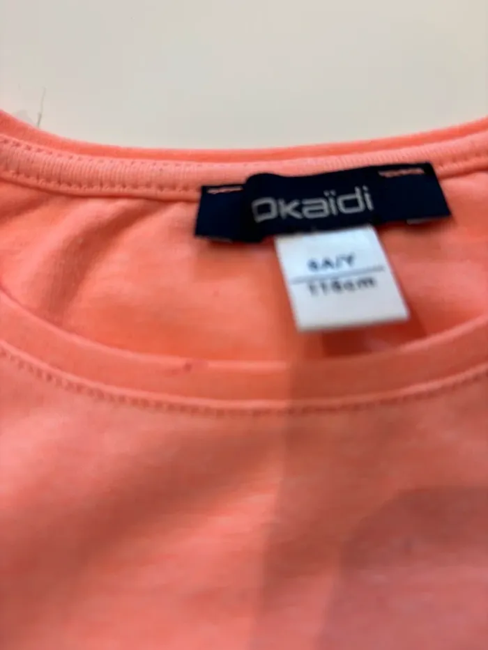 Tee shirt Okaidi 6 ans - photo numéro 4
