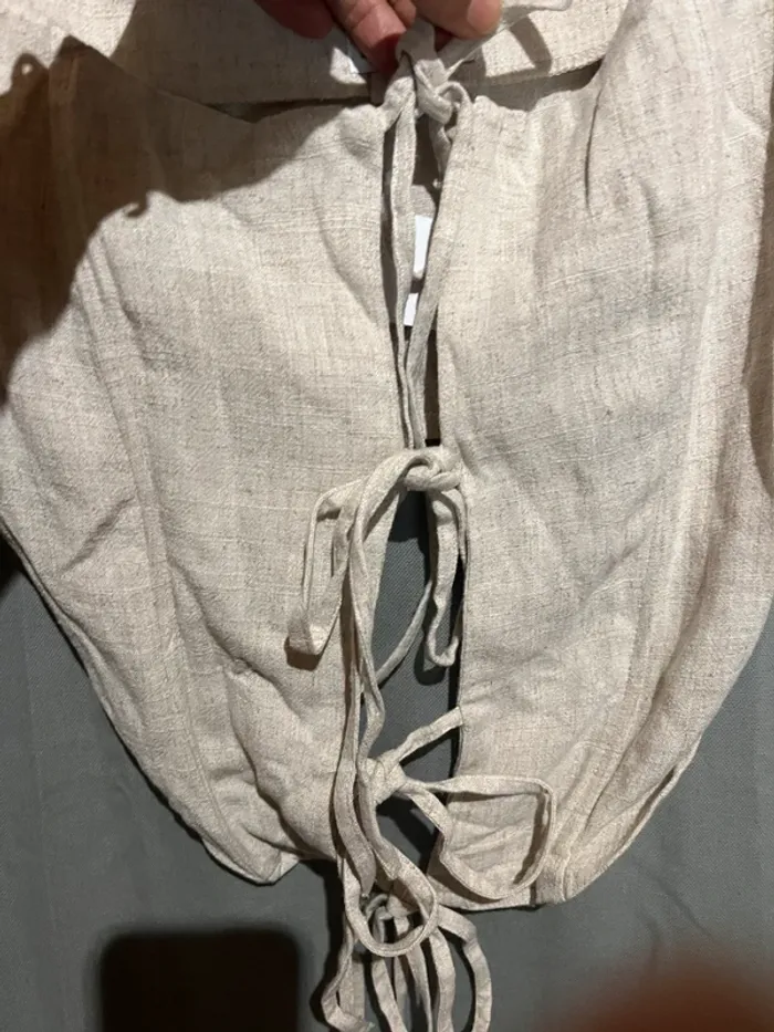 Haut tendance avec noeud ASOS - photo numéro 3