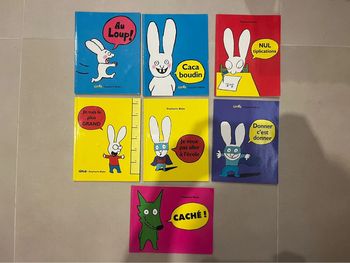 Lot de 5 livres Simon