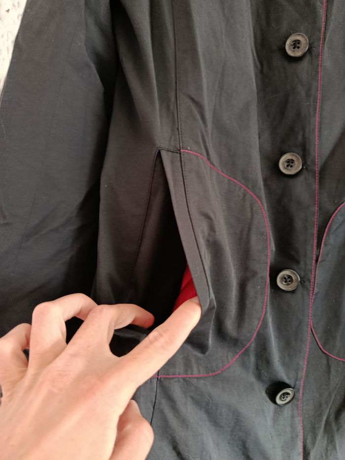 Imperméable noir - photo numéro 4