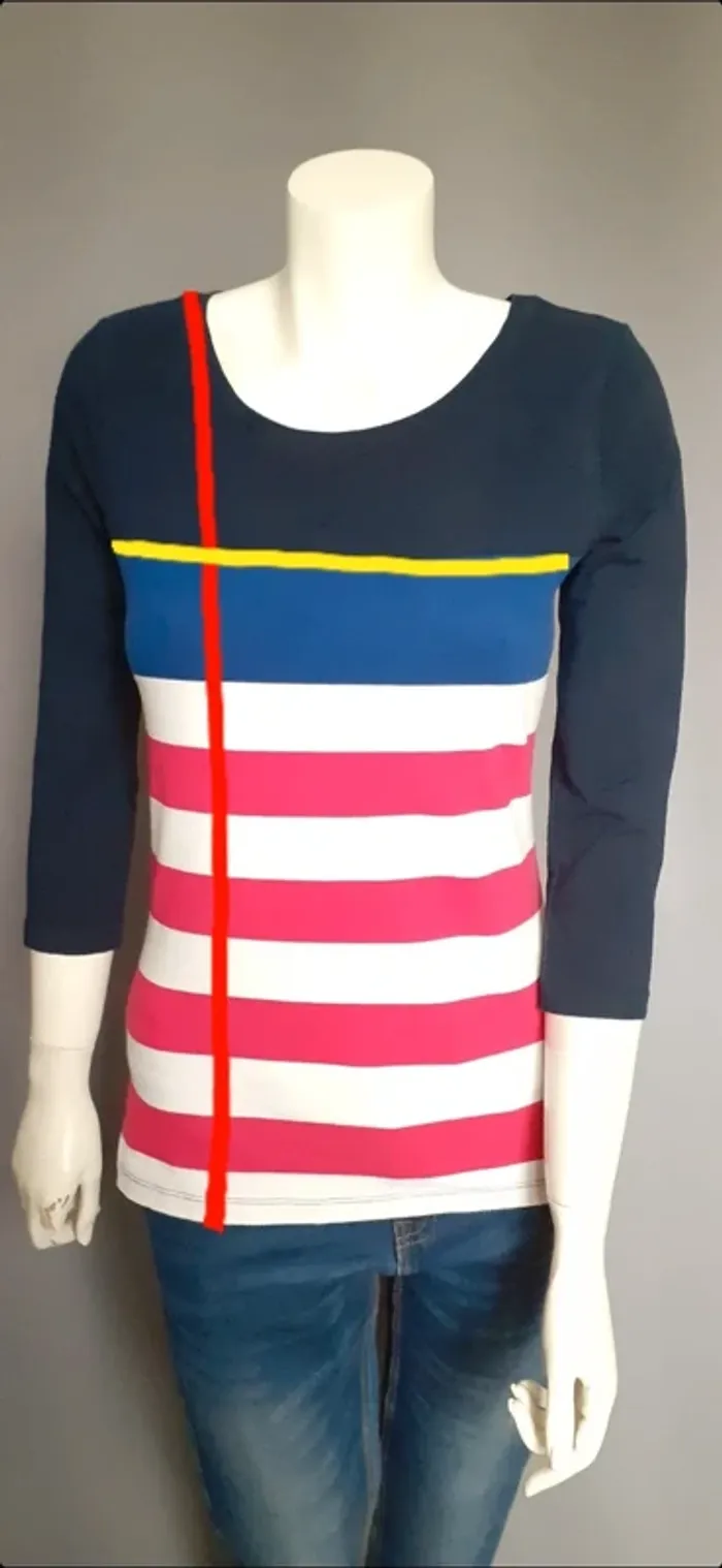 Joli tee-shirt manches 3/4 - photo numéro 6