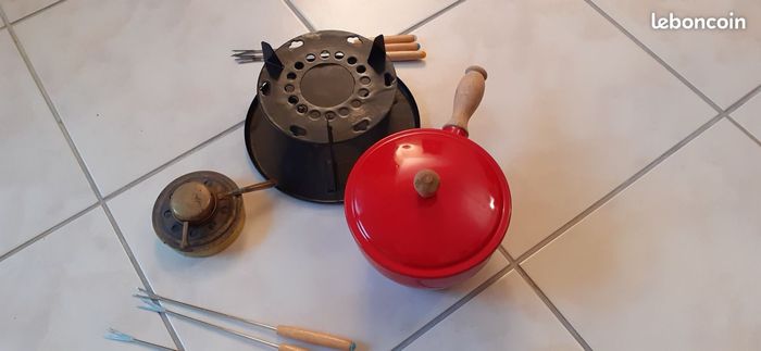 Service à fondue vintage - photo numéro 3