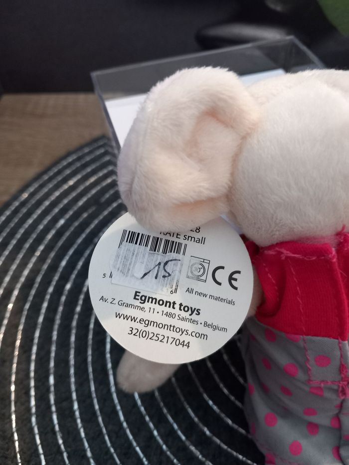 Peluche souris egmont toys 25cm 
Neuve Avec son étiquette - photo numéro 5