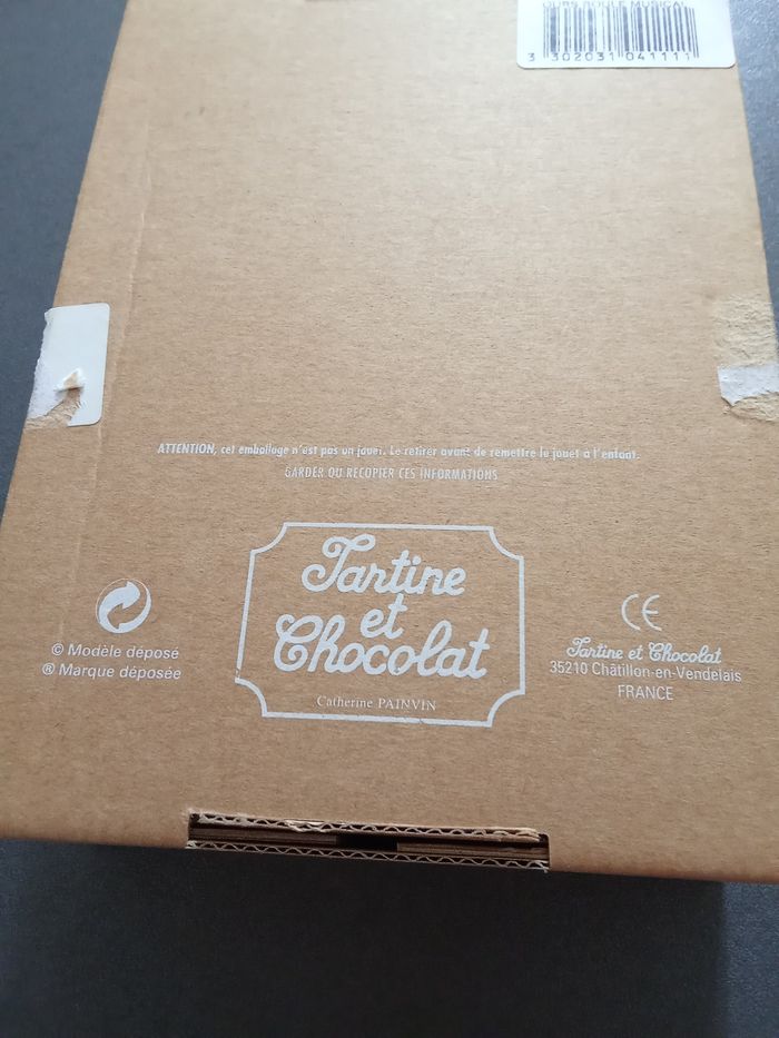 Doudou musical tartine et chocolat - photo numéro 7