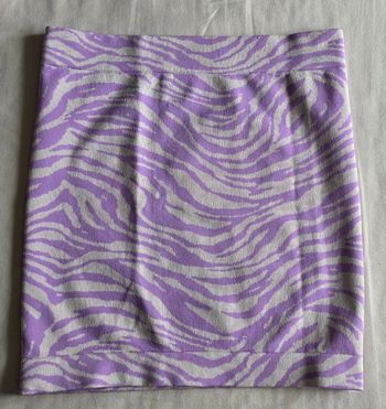 Primark Jupe Courte Nylon Violet Taille S