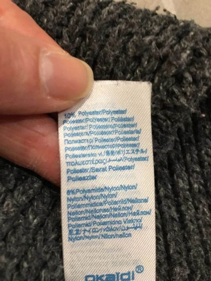 Snood okaidi gris - photo numéro 4