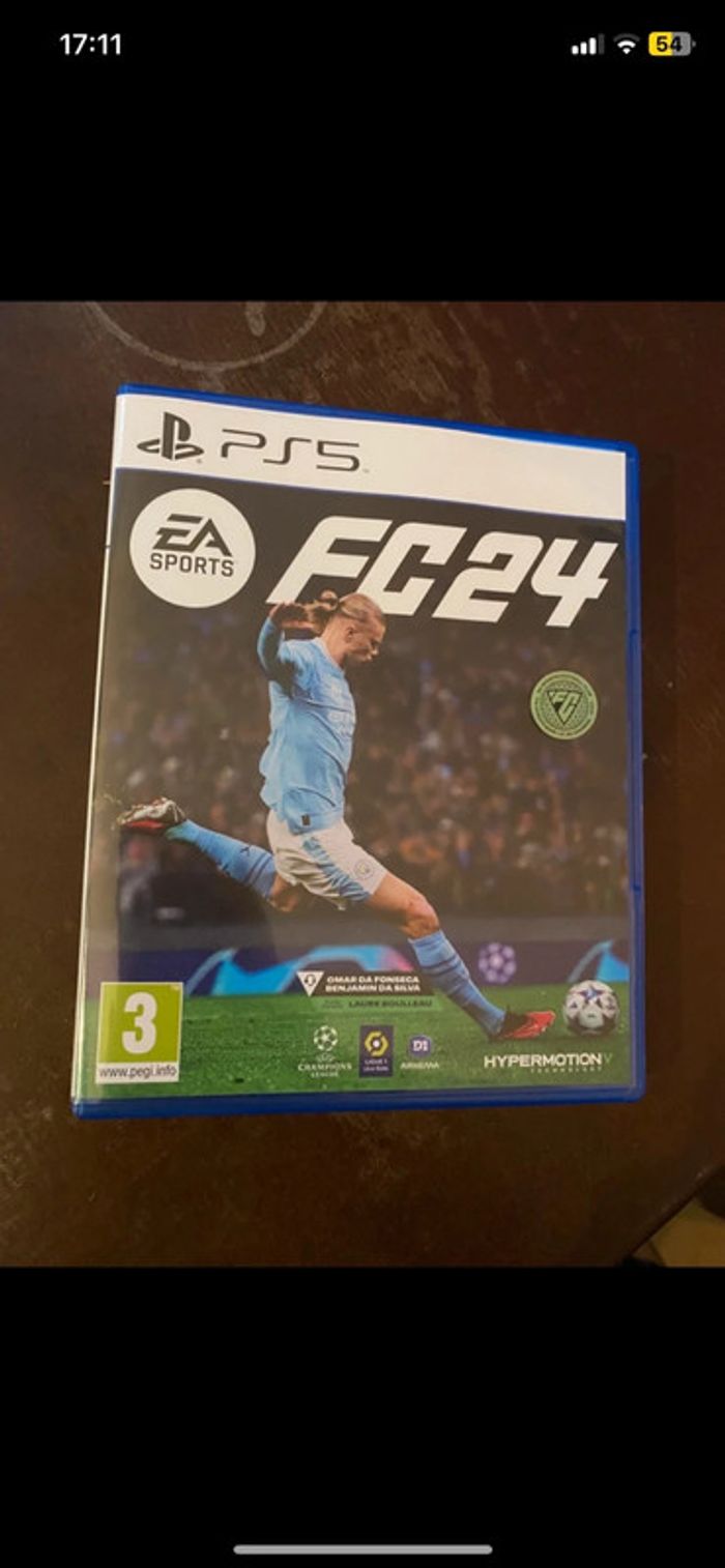Jeu fc24 ps5