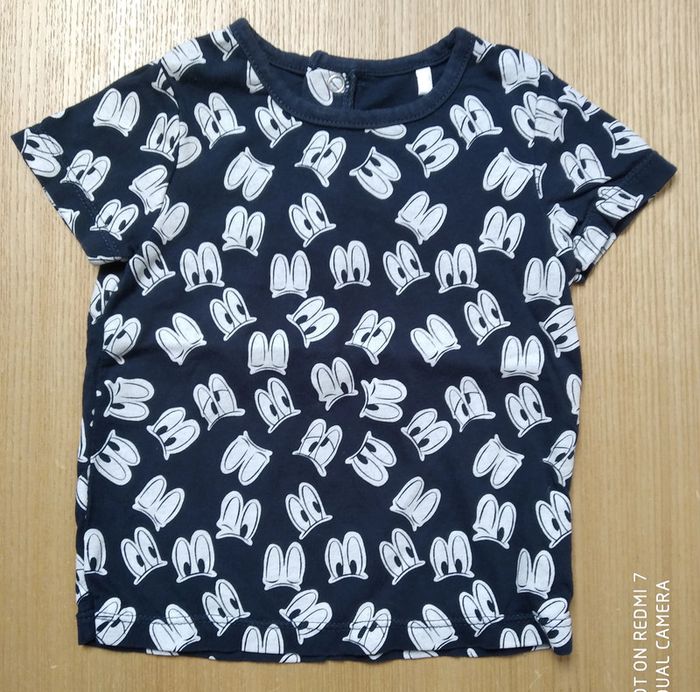 Disney t shirt Donald bleu marine 3 mois