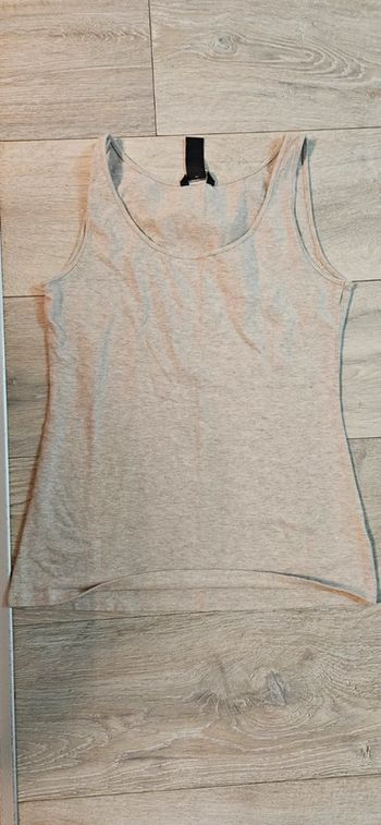Débardeur beige, H&M, taille M, en bon état