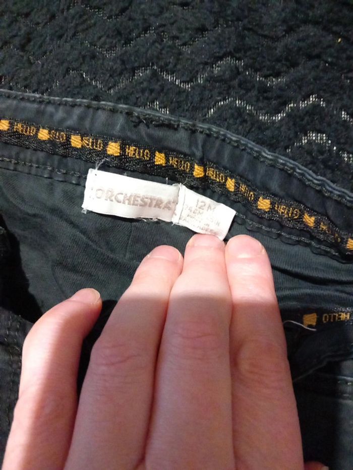 Pantalon taille 12mois 74cm orchestra - photo numéro 3