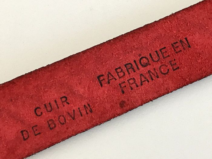 Ceinture Rouge Foncé - photo numéro 4