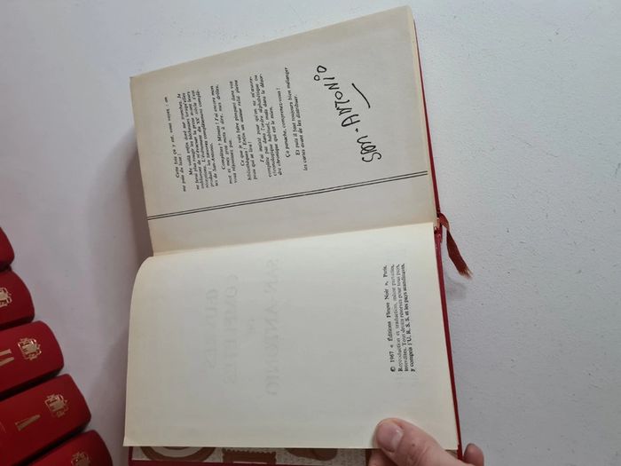 Œuvres completes San Antonio 18 volumes - photo numéro 8