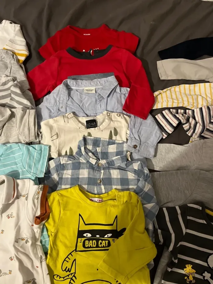 Lot 21 tee shirt 6 mois - photo numéro 3
