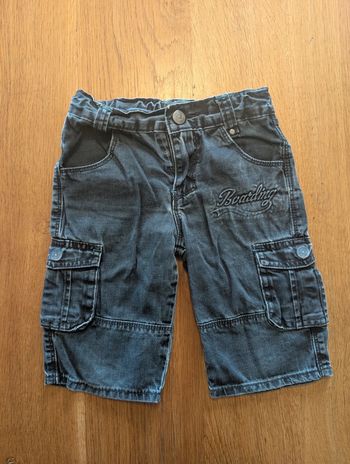 Short en jean bleu avec poches 4 ans Orchestra garcon