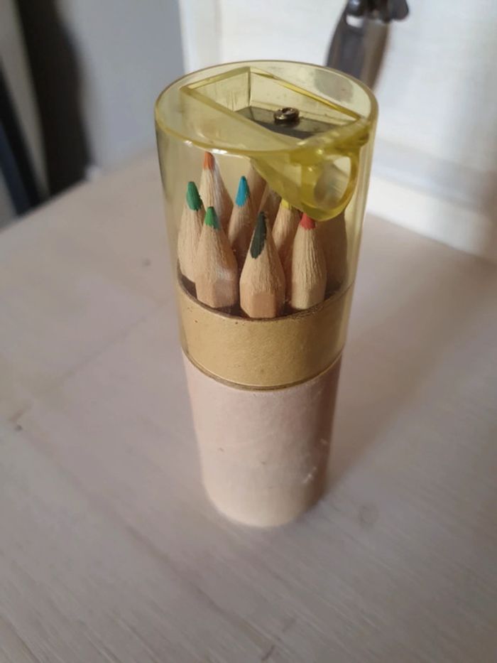 Set crayons couleurs
