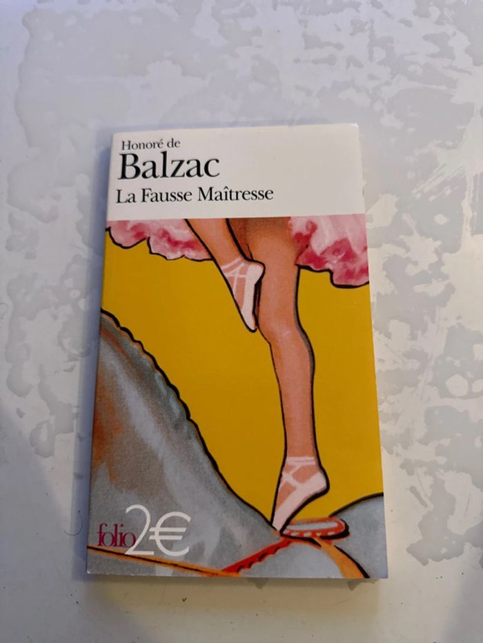 Livre la fausse maîtresse - honoré de balzac