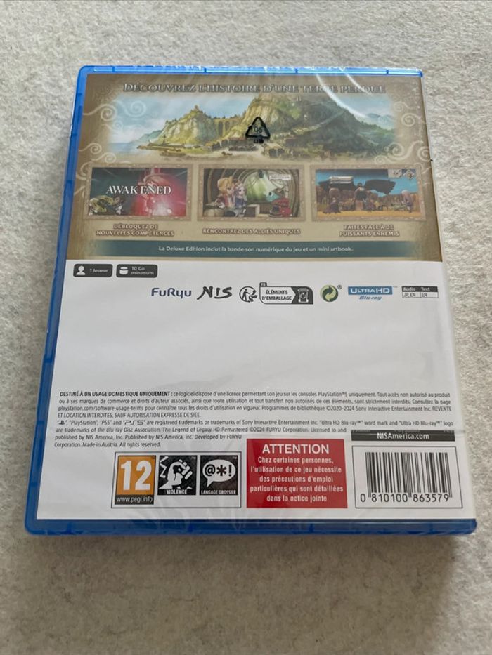 The Legend Of Legacy HD Remastered Deluxe Edition Jeu PlayStation 5 PS5 FR - photo numéro 2