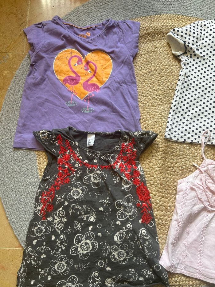 Lot de 4 hauts fille 4 ans - photo numéro 2