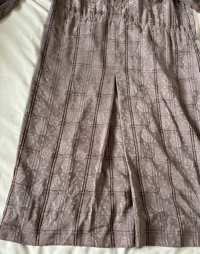 Robe longue François Galland taille 44 fleuri - photo numéro 2