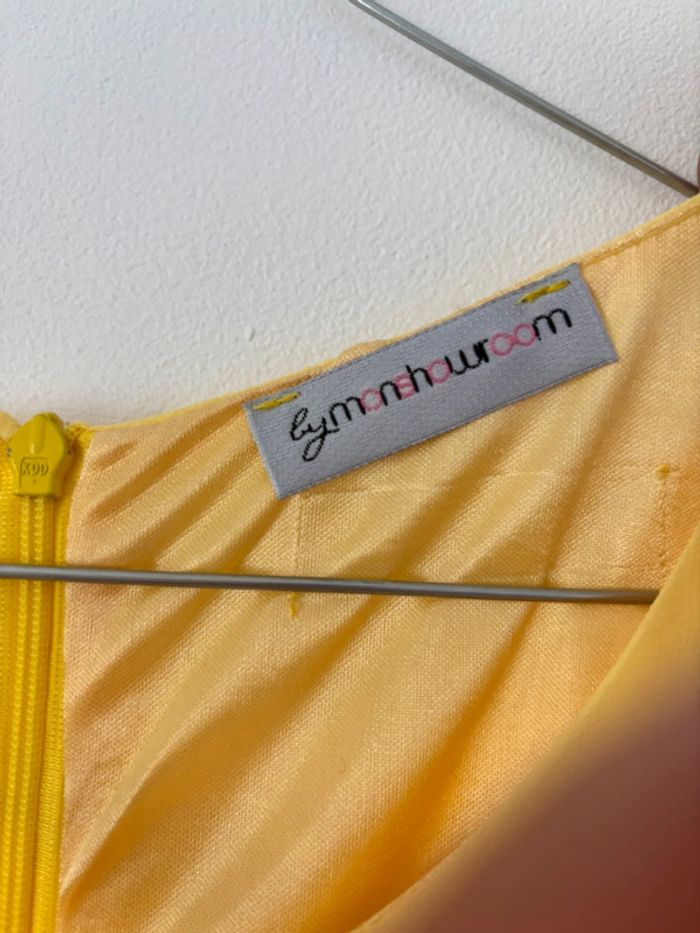 Robe jaune femme taille by Mondhowroom taille 1 - photo numéro 2