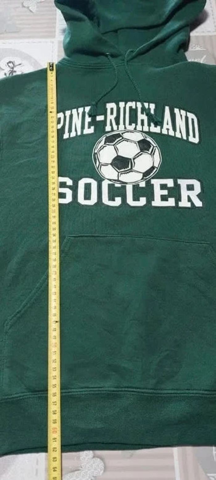 Sweat à capuche mixte Pine-Richland Soccer Taille S - photo numéro 6