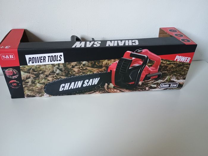 Tronçonneuse électrique enfant neuve son et lumière parfait pour offrir - photo numéro 8