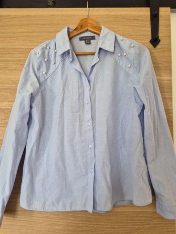 Chemise avec petite perles