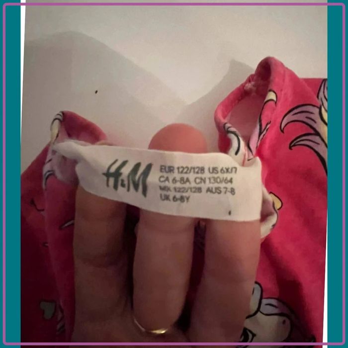 Robe licorne taille 6/8 ans hetm - photo numéro 3