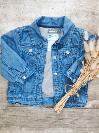 🌺Veste en jean bleu orchestra 18mois