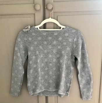 Pull gris 10 ans okaidi