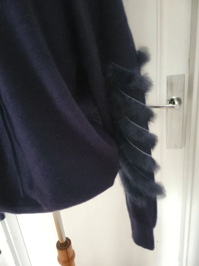 Pull à capuche laine/angora - photo numéro 5