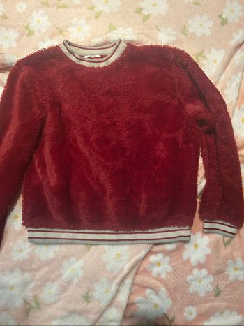Pull rouge bordeaux
