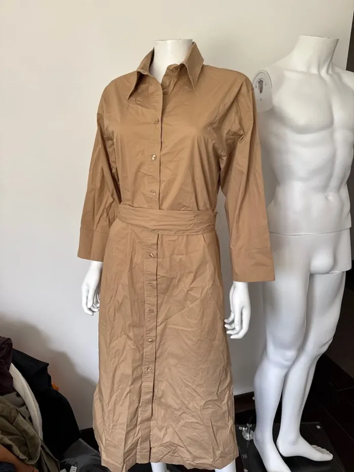 Robe, chemise, femme mango