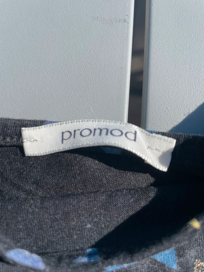 Débardeur noir à motifs Promod - photo numéro 3