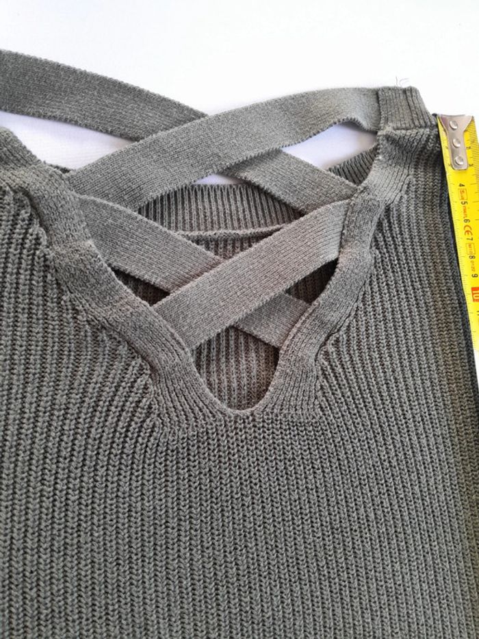 Pull coton dos croisé Express XS - photo numéro 11