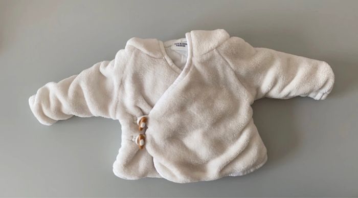 Manteau 3mois tout doux