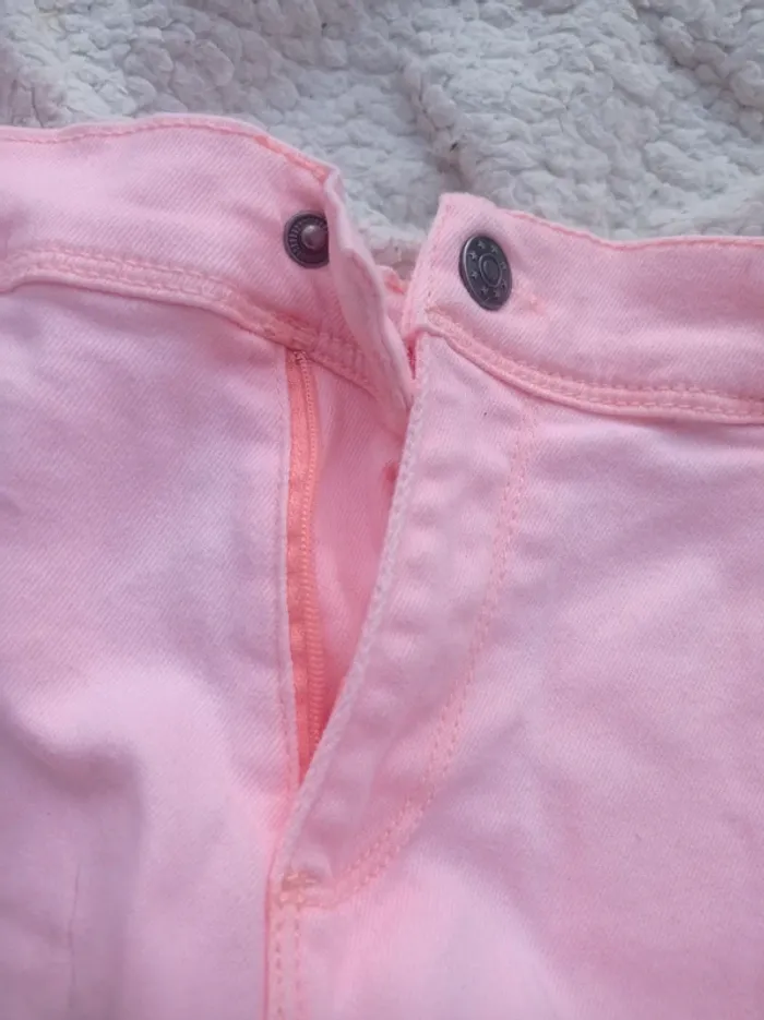 Petit short coton rose - photo numéro 2