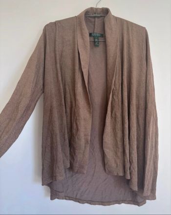 💛 Gilet femme doré L. Ralph Lauren - Taille L