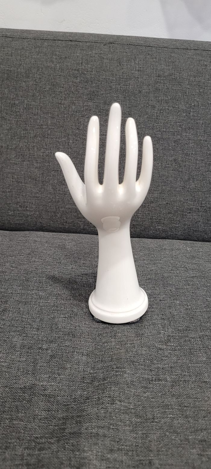 Main baguier et soliflore vintage - photo numéro 3