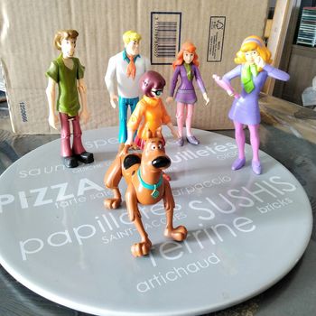 Lot 6 personnages Scooby doo Hanna Barbera