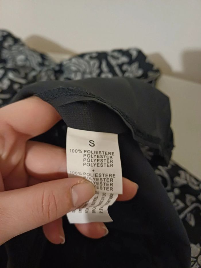 Robe noire chic à motifs Influencer taille S 36 - photo numéro 16